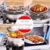 Retriever Tongs Kitchen Stainless Steel Exquisite Bowl Pot Pan Gripper Clip Plate Retriever Tongs for Hot Dish BBQ Tongs((Pink Yellow Blue) Random Color - B075RBLBKQ